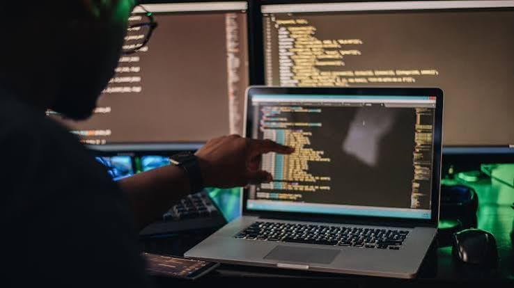 Developers working on software